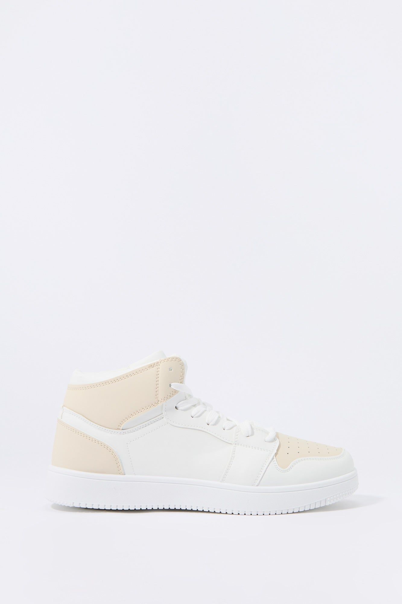 Faux Leather Colourblock High Top Sneaker sold by Urban Planet product image thumbnail 5