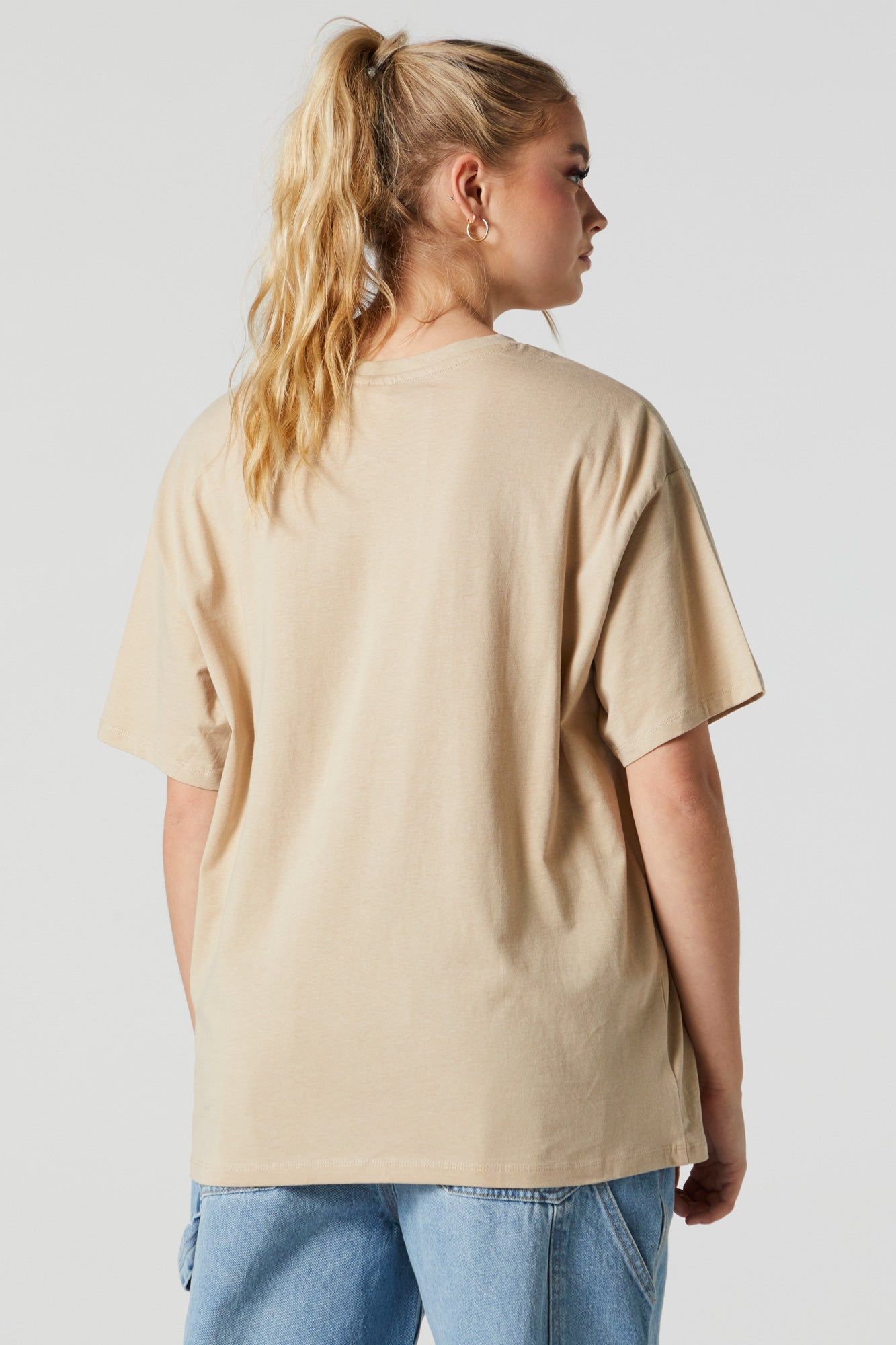 Snoopy Graphic Boyfriend T-Shirt sold by Urban Planet product image thumbnail 4