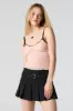 Belted Pleated Mini Skort sold by Urban Planet