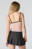 Belted Pleated Mini Skort sold by Urban Planet
