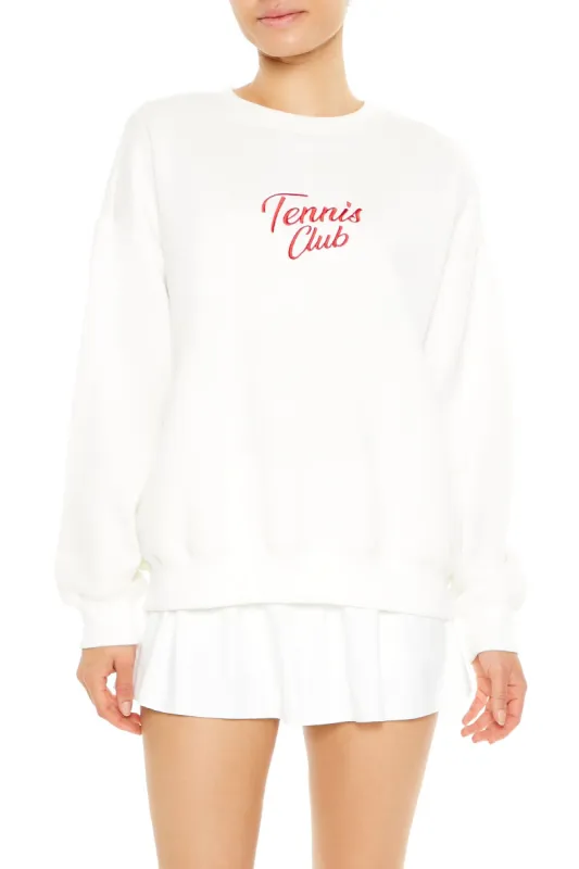 Tennis Club Graphic Sweatshirt sold by Urban Planet
