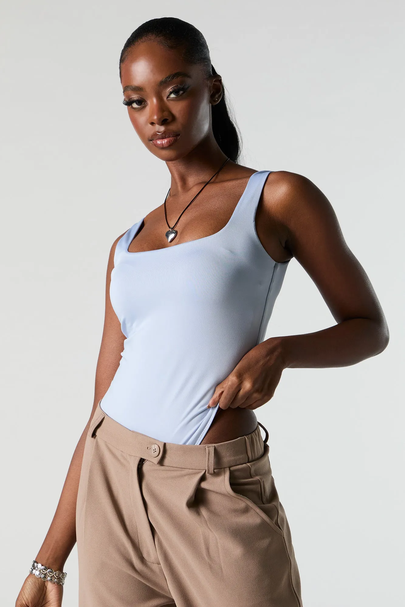 Maillot-débardeur profilé à encolure carrée sold by Urban Planet product image thumbnail 2