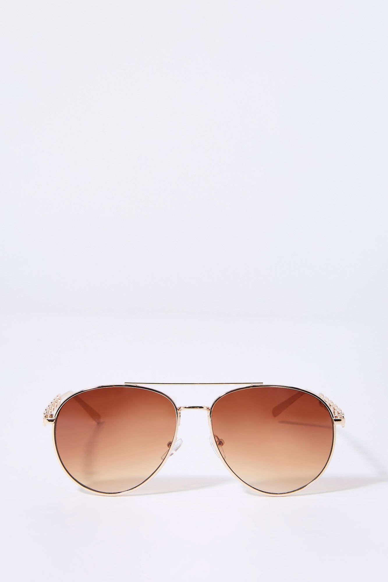 Lunettes de soleil monture aviateur et branches maillons de chaîne sold by Urban Planet
