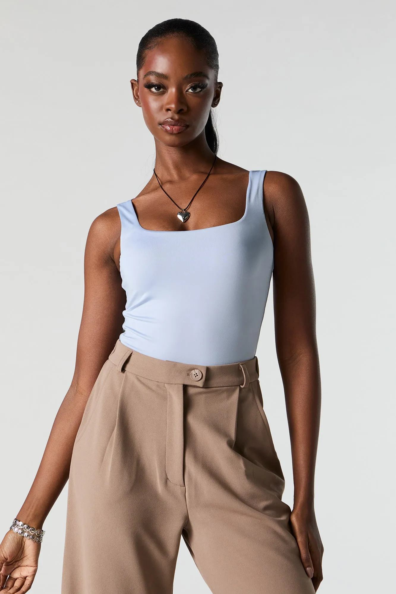 Maillot-débardeur profilé à encolure carrée sold by Urban Planet