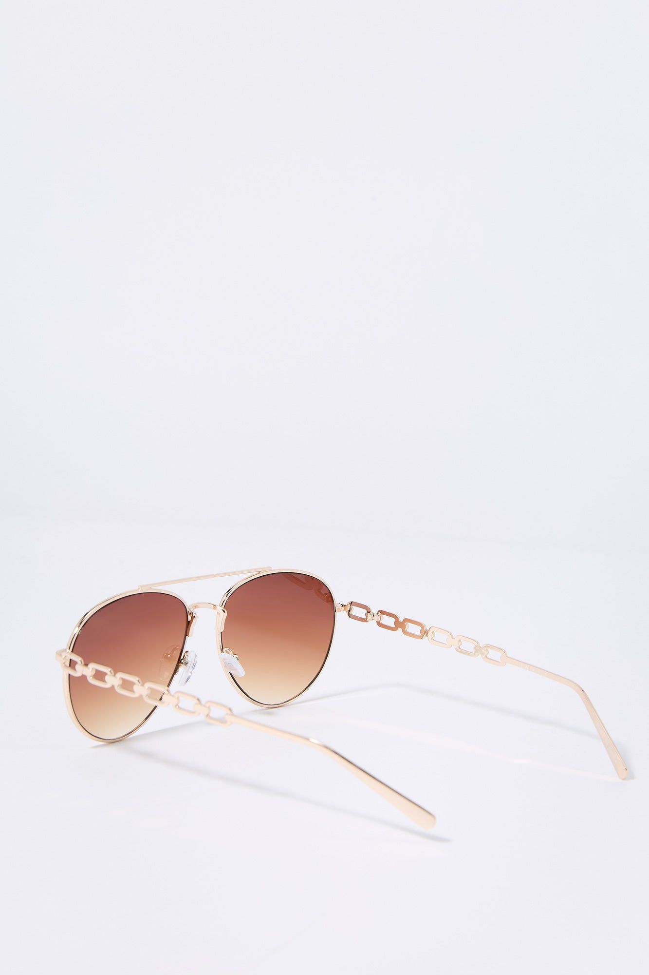 Lunettes de soleil monture aviateur et branches maillons de chaîne sold by Urban Planet product image thumbnail 3