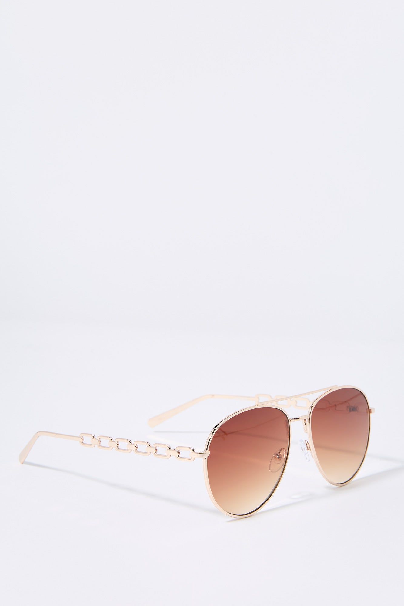 Lunettes de soleil monture aviateur et branches maillons de chaîne sold by Urban Planet product image thumbnail 2