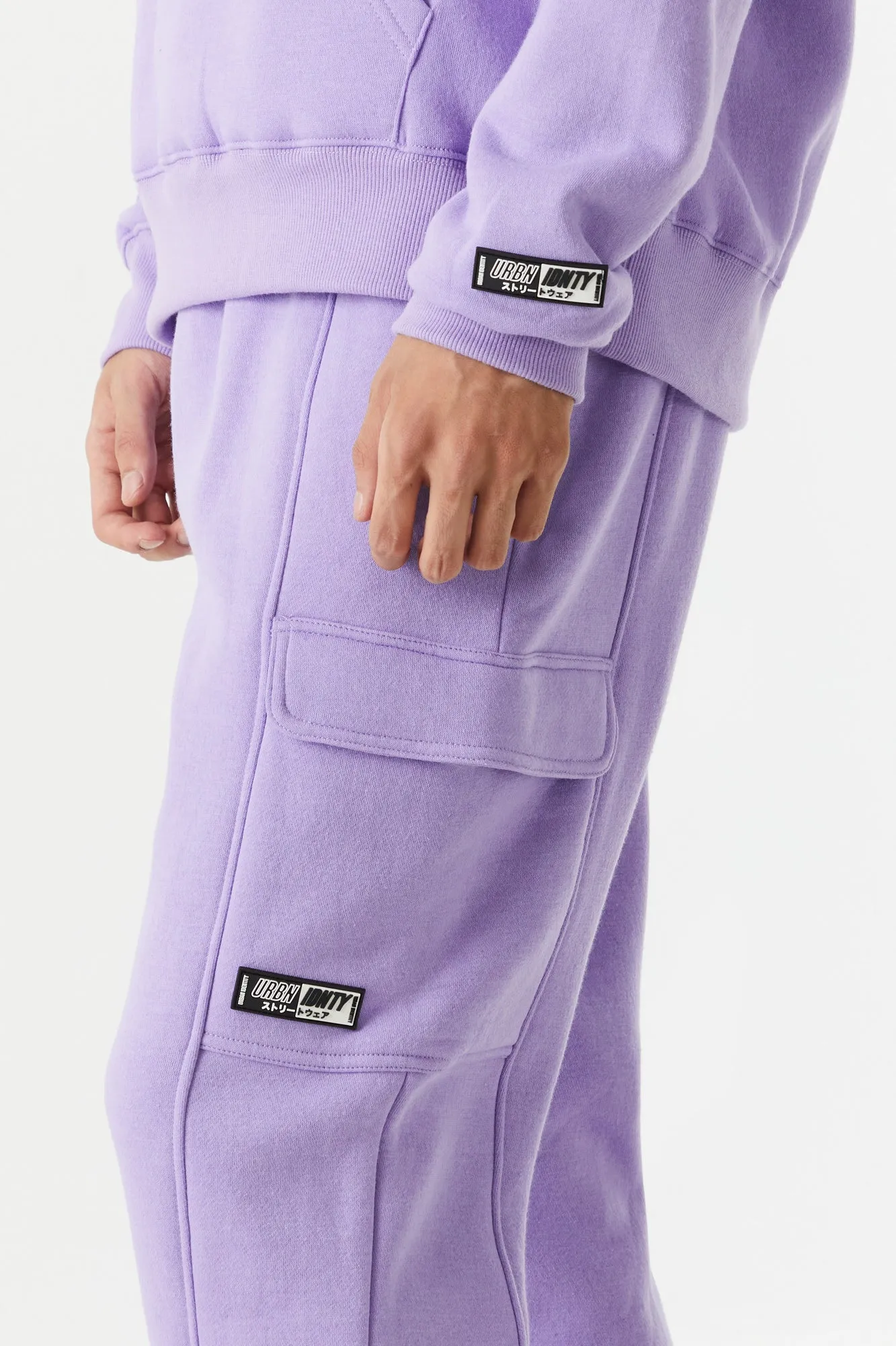 Urban Identity Rubber Applique Hoodie sold by Urban Planet product image thumbnail 4