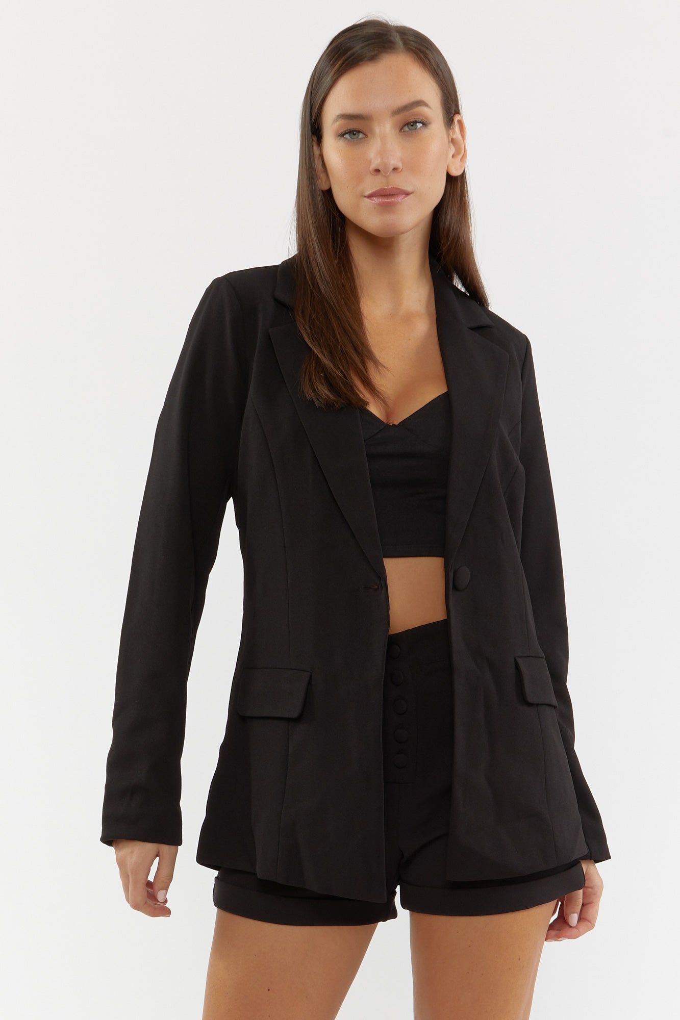 Blazer à simple boutonnage sold by Urban Planet product image thumbnail 5