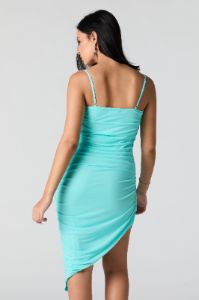 Robe midi asymétrique en filet sold by Urban Planet