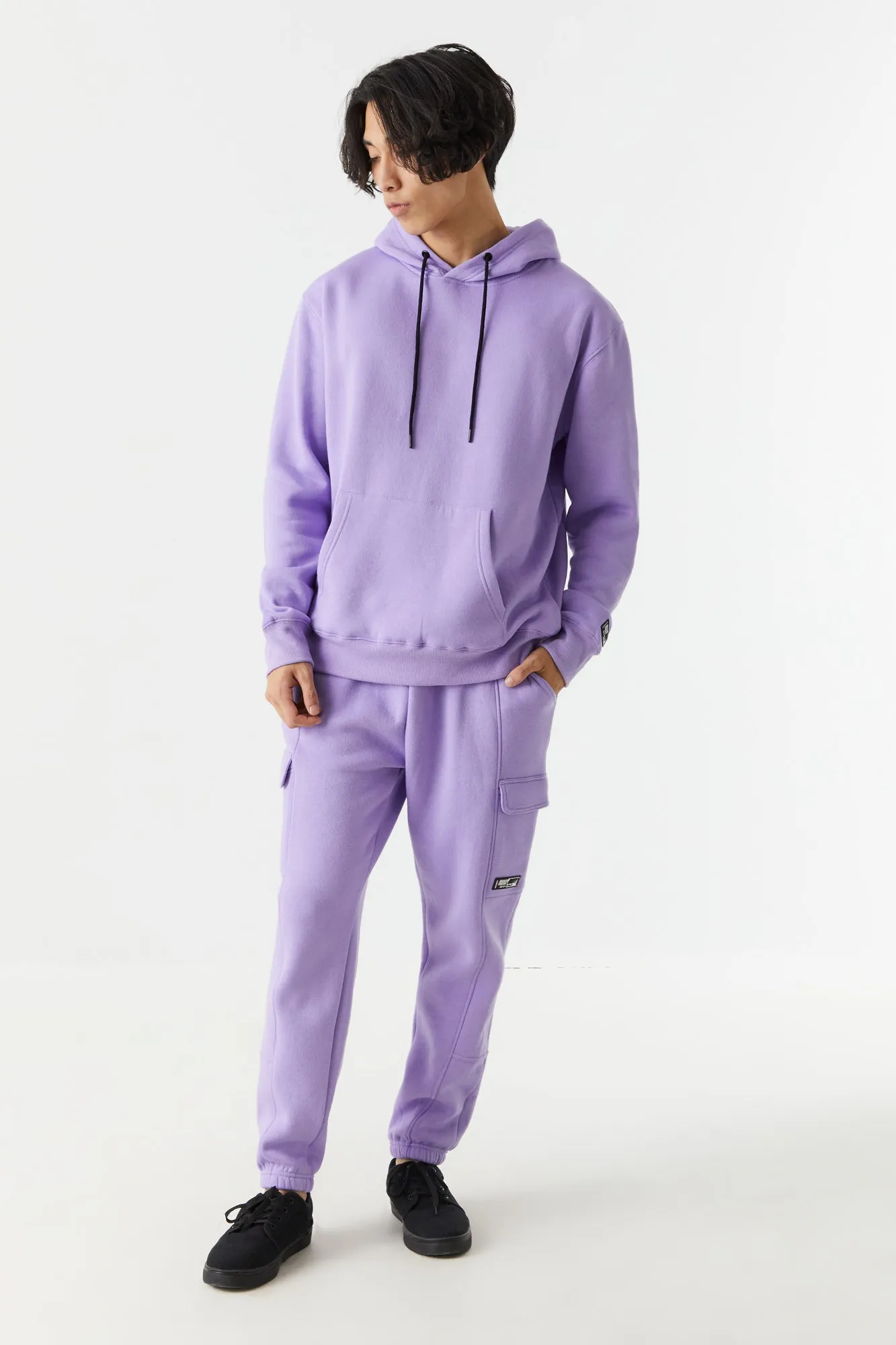 Urban Identity Rubber Applique Hoodie sold by Urban Planet product image thumbnail 3