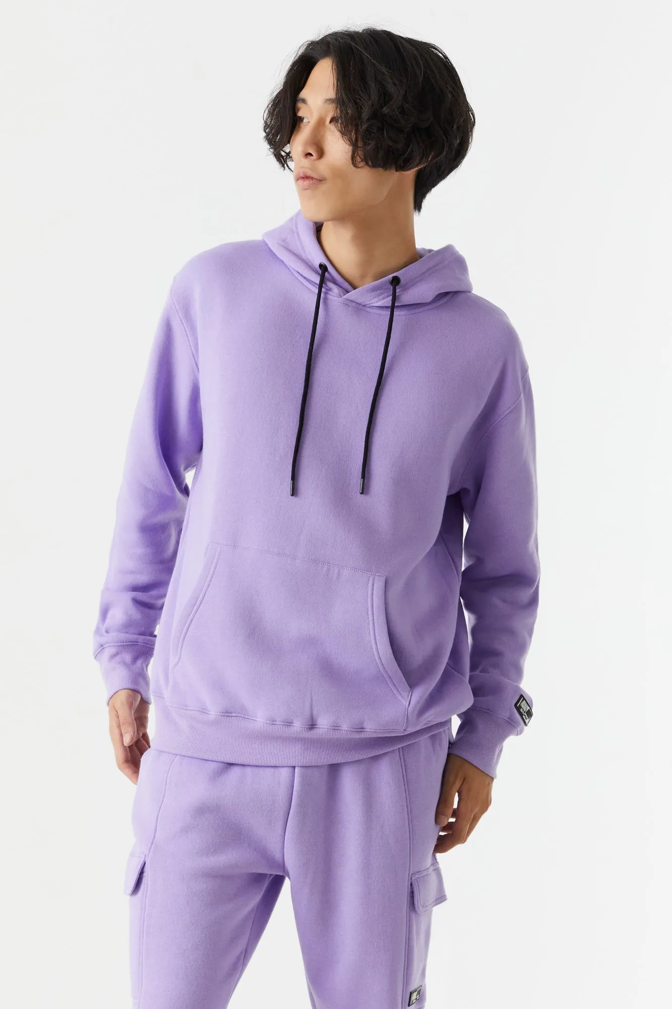 Urban Identity Rubber Applique Hoodie sold by Urban Planet