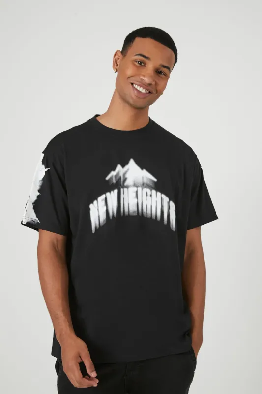 New Heights Graphic T-Shirt made by Forever 21