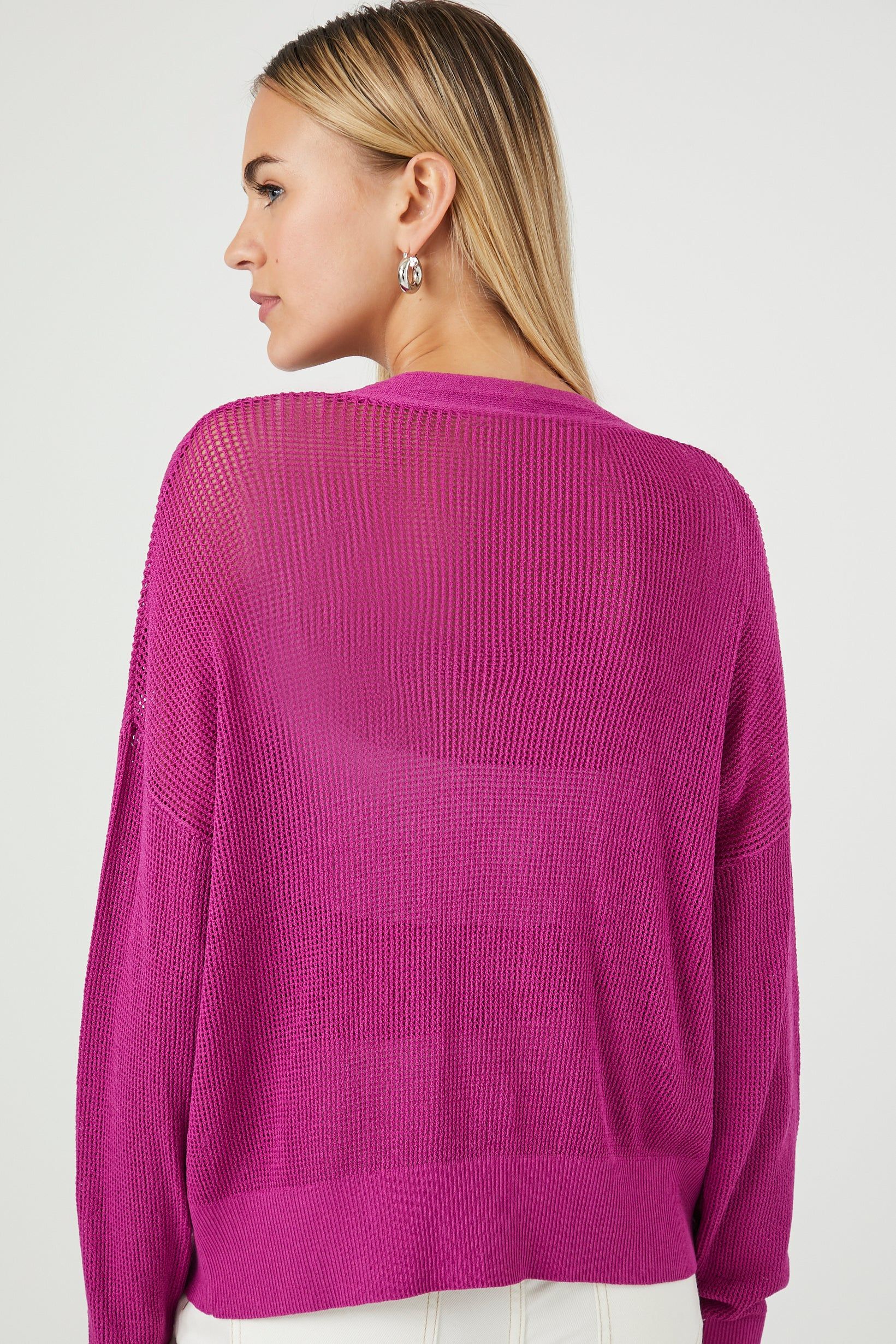 Cardigan boutonné à encolure en V sold by Urban Planet product image thumbnail 3