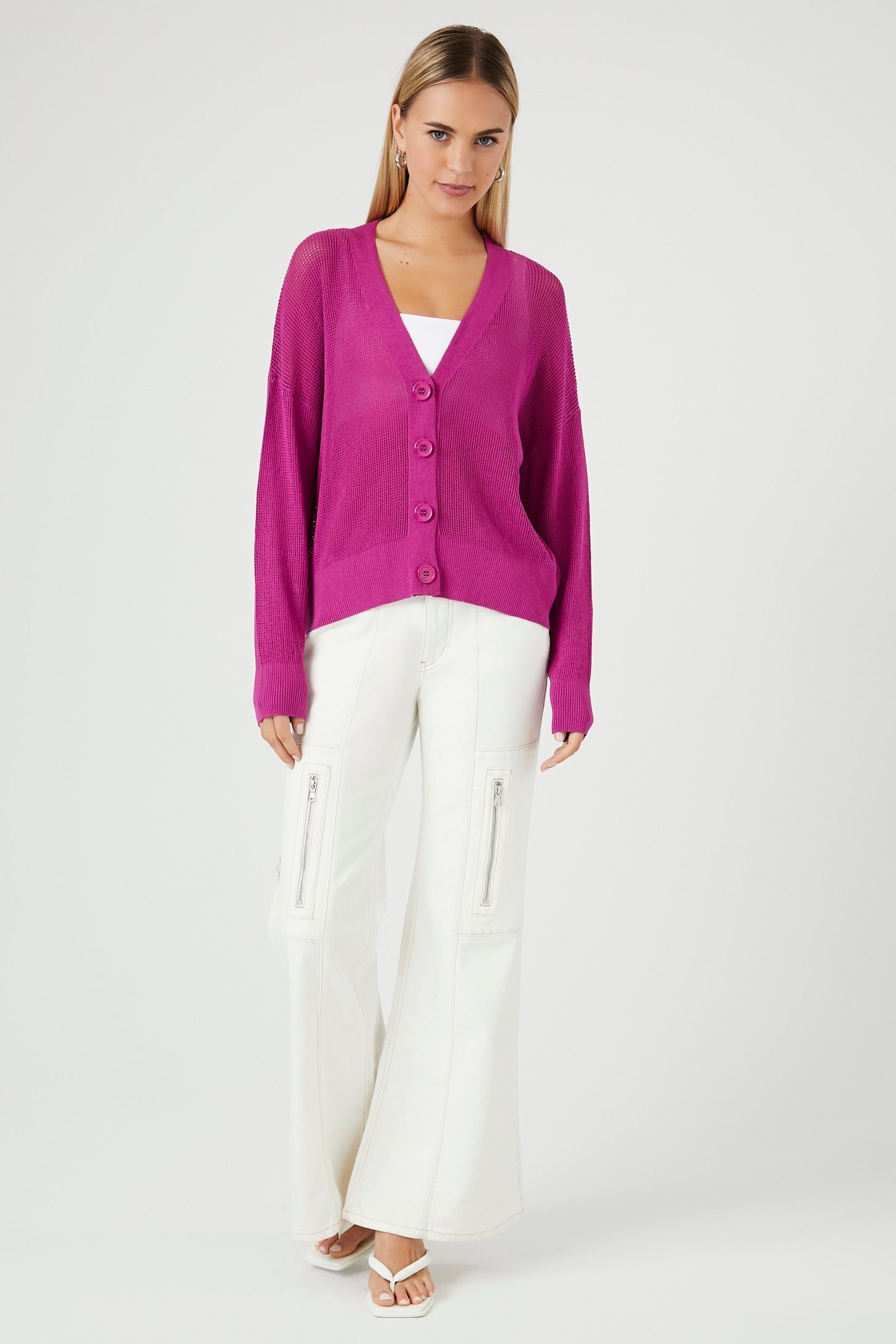 Chandail Hideux Noël en jersey jacquard à imprimé Père Noël sold by Urban Planet product image thumbnail 3