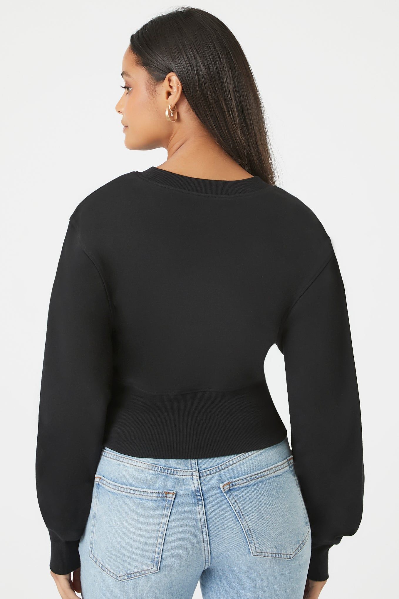 Embroidered Paris Sweatshirt sold by Urban Planet product image thumbnail 3