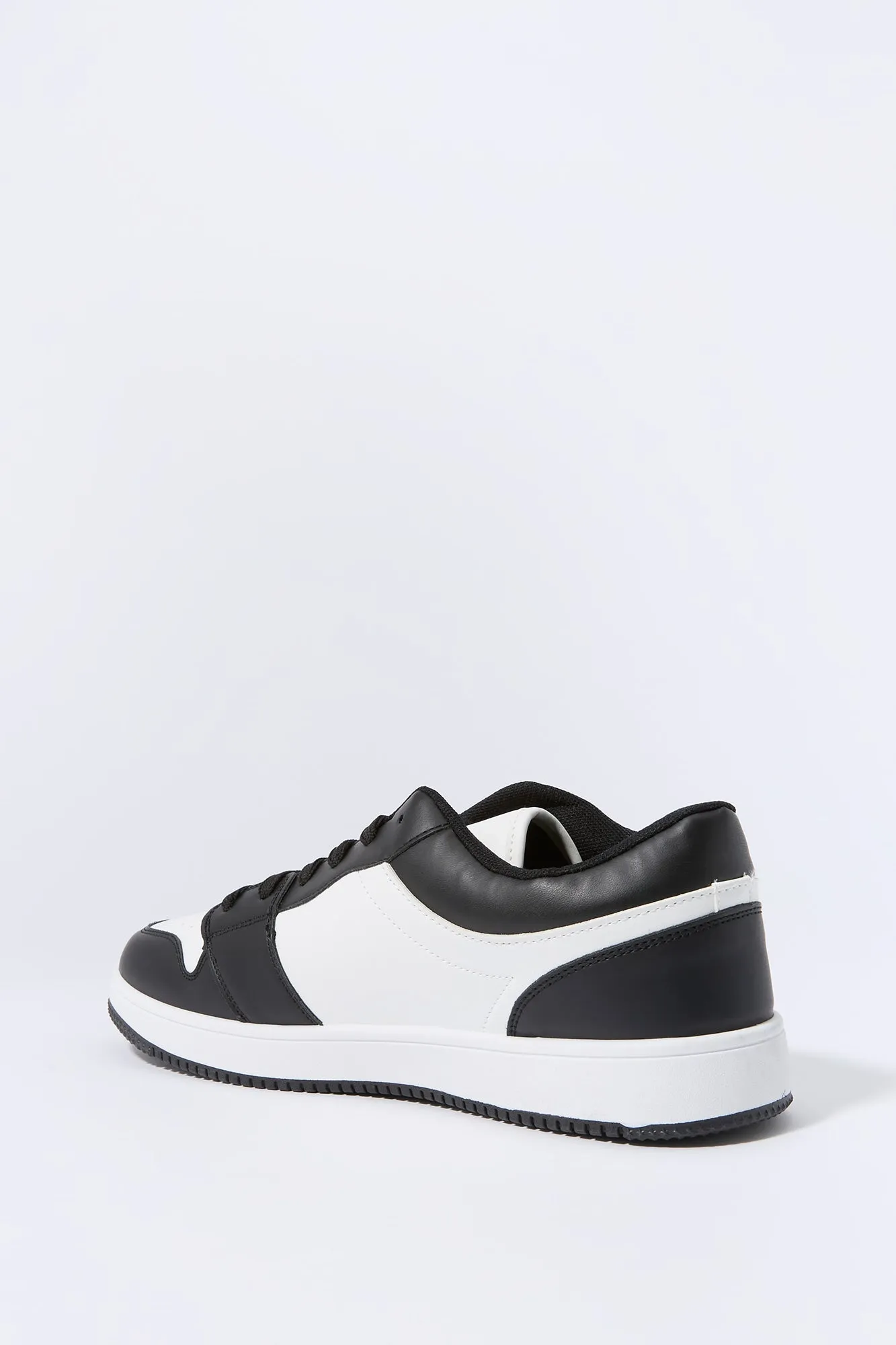 Faux Leather Colourblock Low Top Sneaker sold by Urban Planet product image thumbnail 2