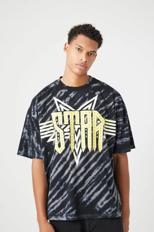 Studded Star Graphic Tee made by Forever 21