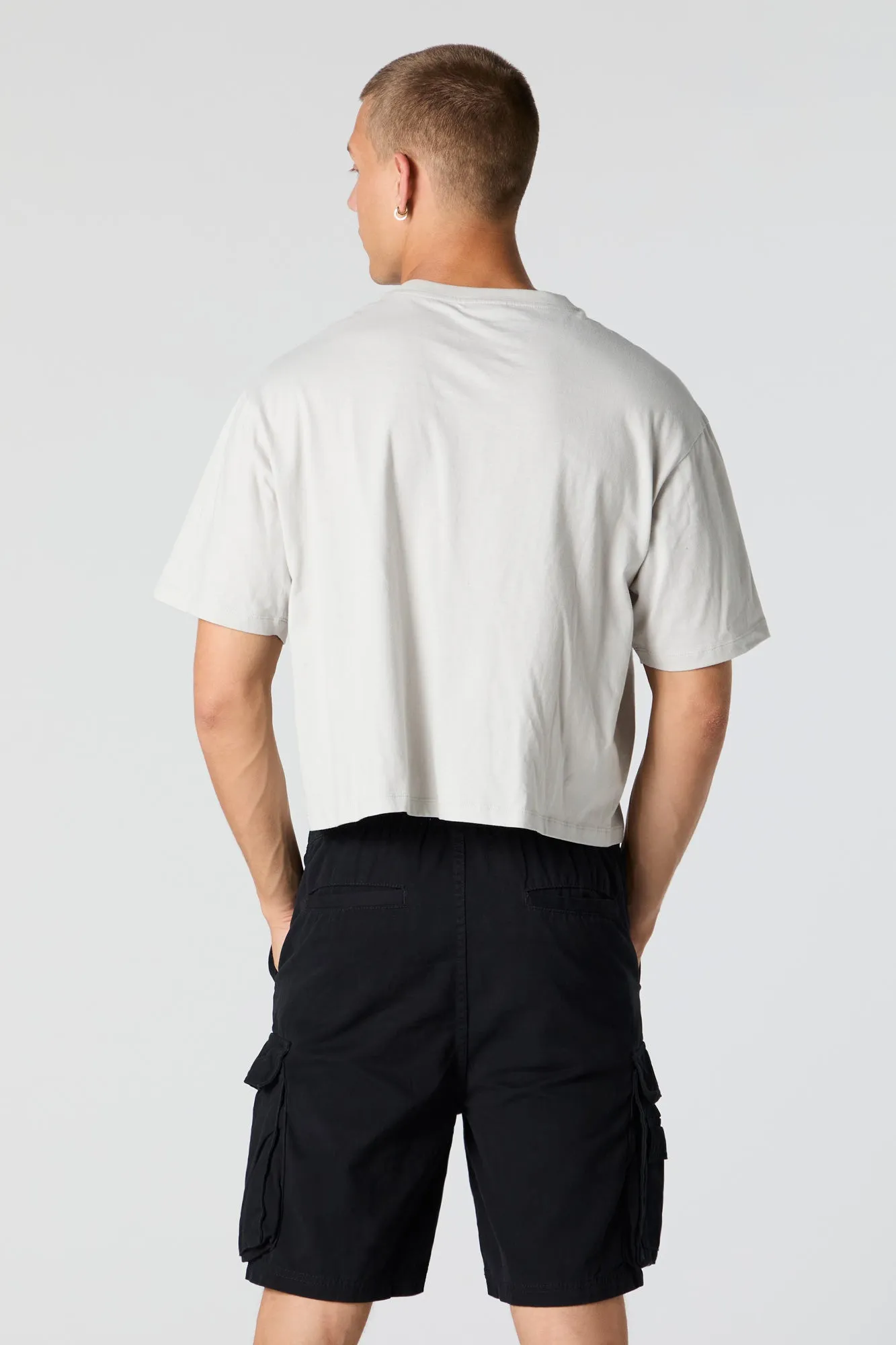 Triple Pocket Drawstring Cargo Short sold by Urban Planet product image thumbnail 5
