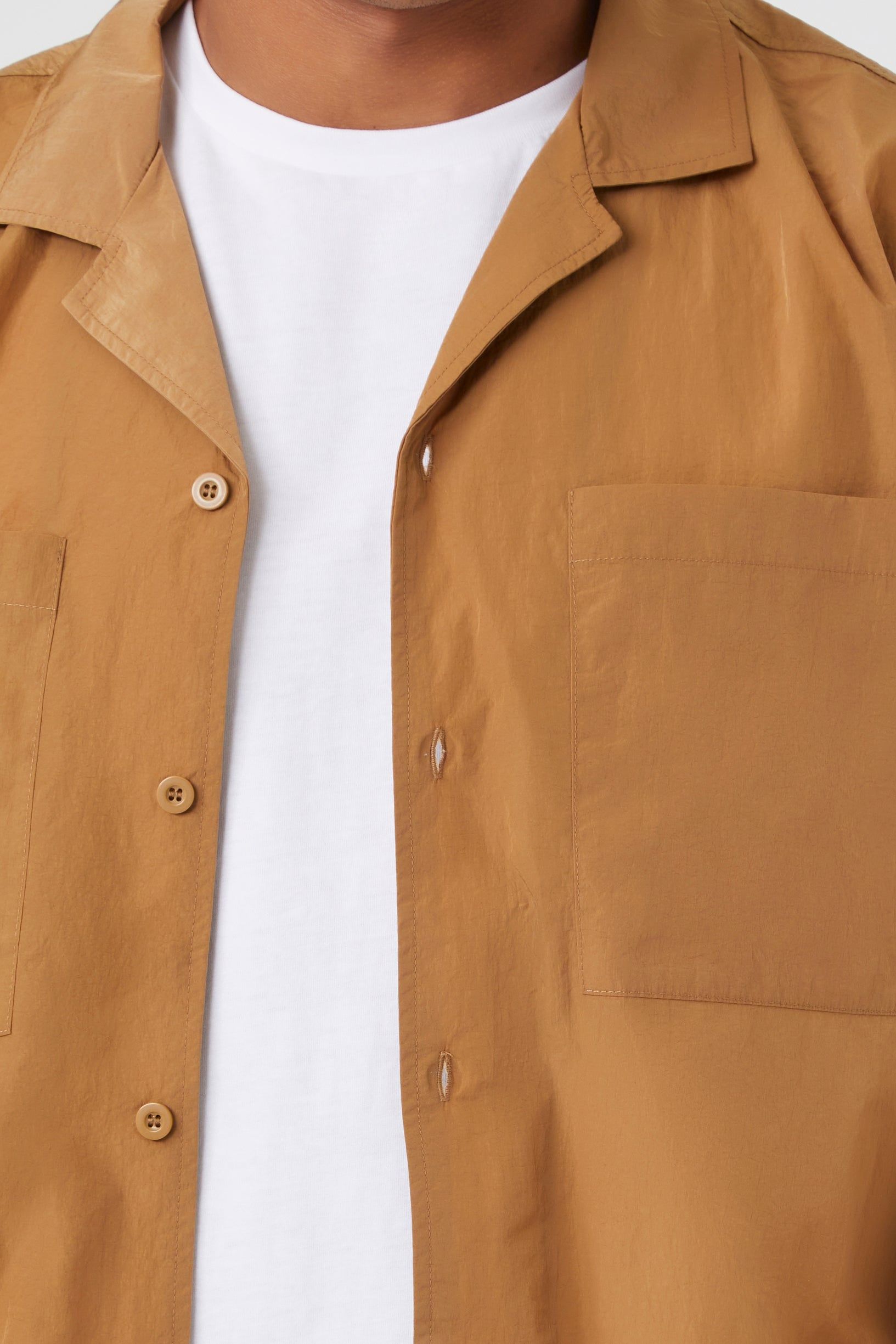 Haut boutonné avec col cubain sold by Urban Planet product image thumbnail 5