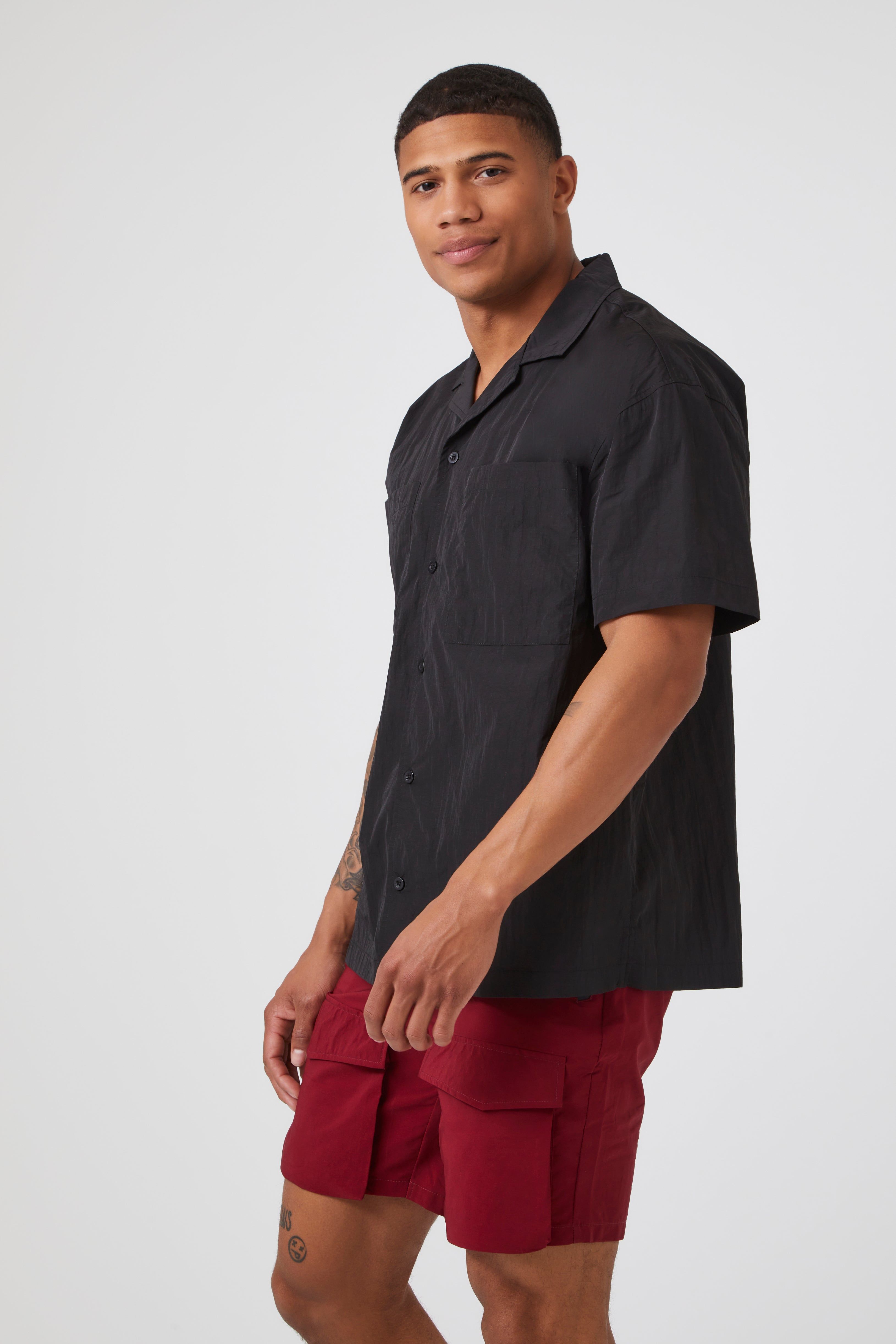 Haut boutonné avec col cubain sold by Urban Planet product image thumbnail 7