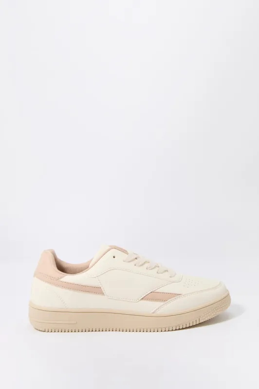 Espadrilles lacées avec blocs de couleurs sold by Urban Planet