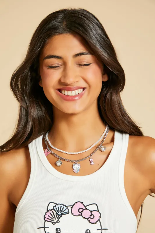 Collier superposé avec breloque Hello Kitty sold by Urban Planet