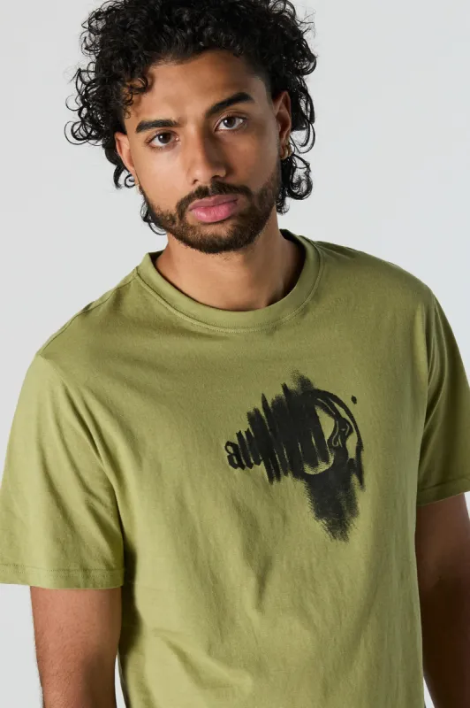 Faded Graphic T-Shirt sold by Urban Planet