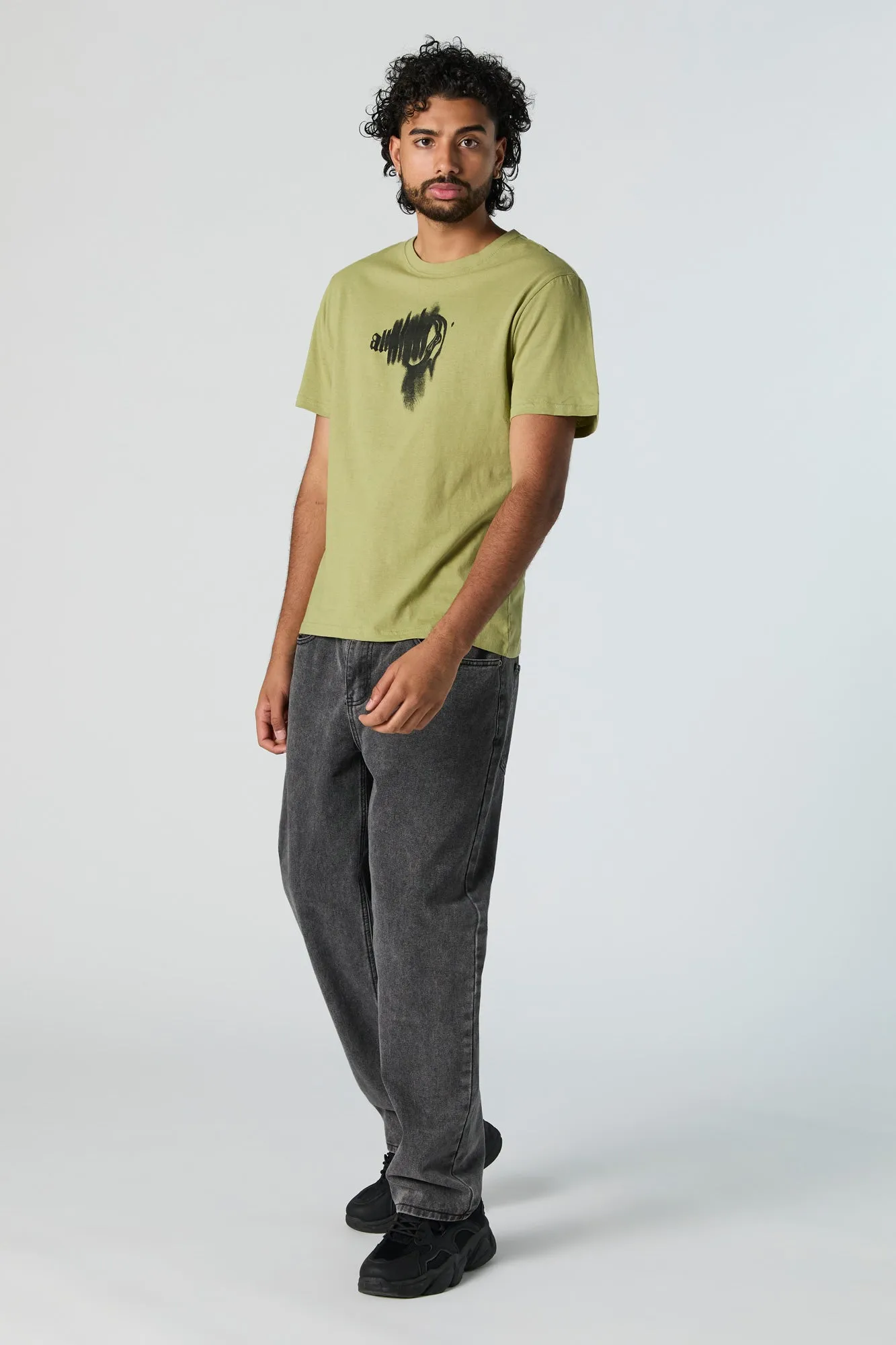 Faded Graphic T-Shirt sold by Urban Planet product image thumbnail 3