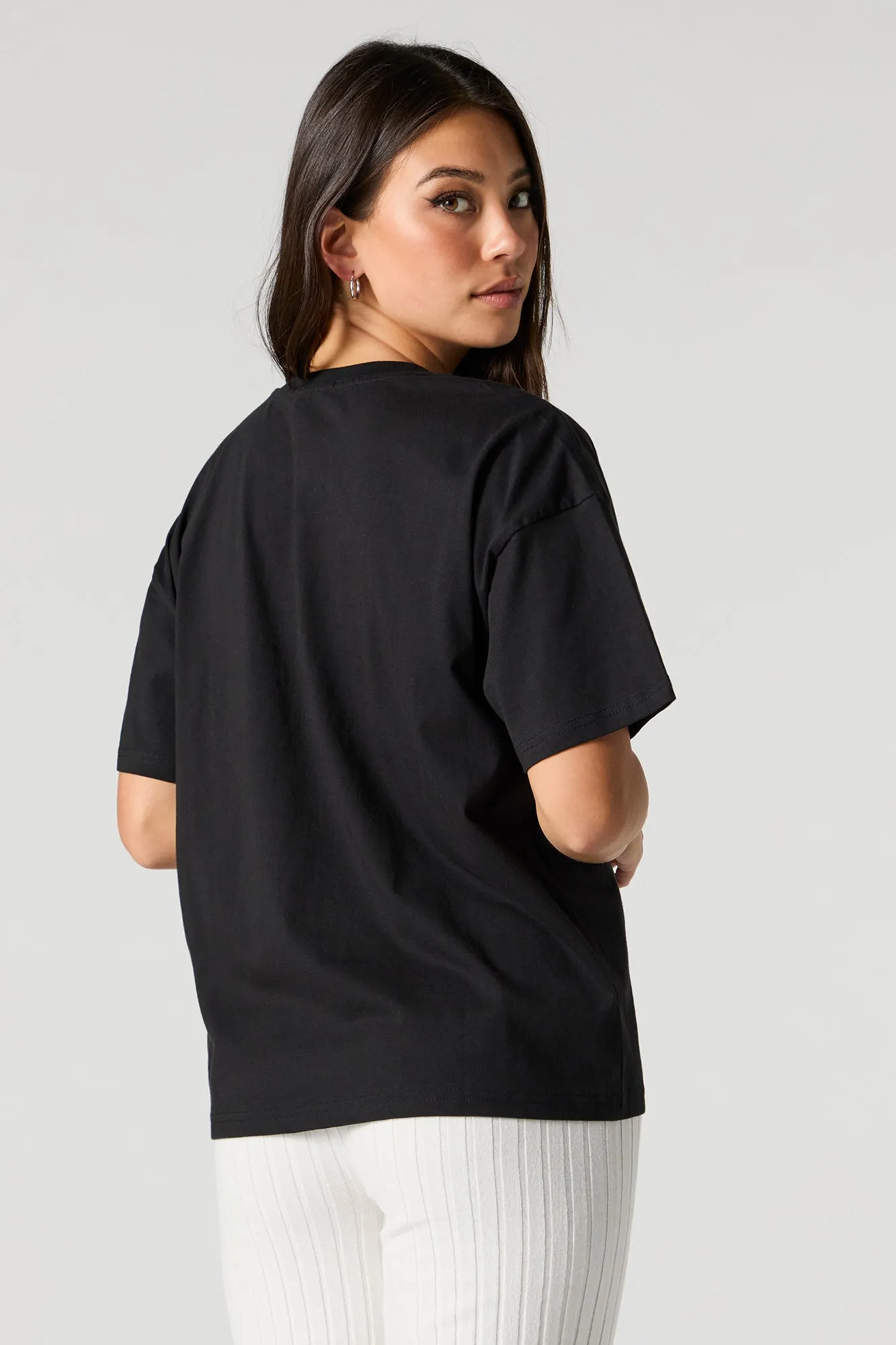 East Coast Riders Embroidered T-Shirt sold by Urban Planet product image thumbnail 3