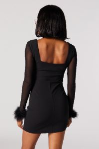 Mesh Sleeve Corset Dress sold by Urban Planet
