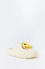 Pantoufles en similifourrure à imprimé Happy Face pour fille sold by Urban Planet