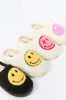 Pantoufles en similifourrure à imprimé Happy Face pour fille sold by Urban Planet