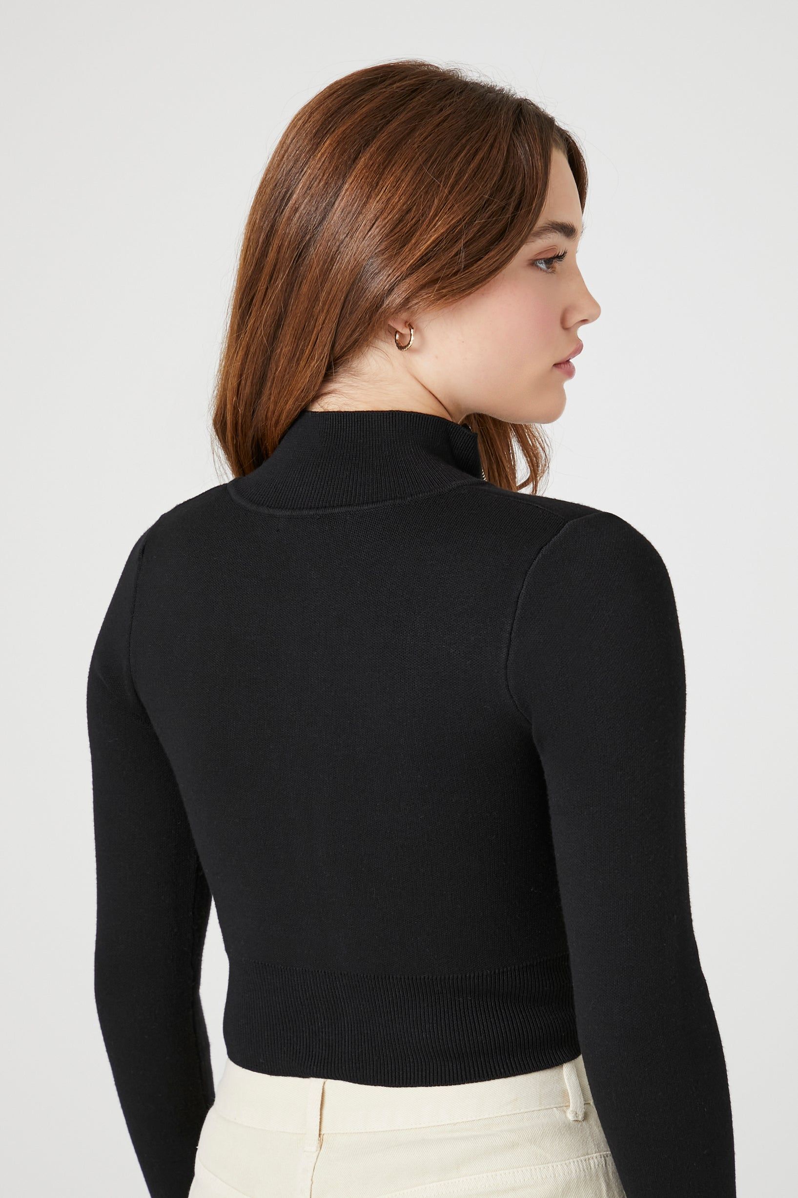 Chandail en tricot avec fermeture à glissière sold by Urban Planet product image thumbnail 2