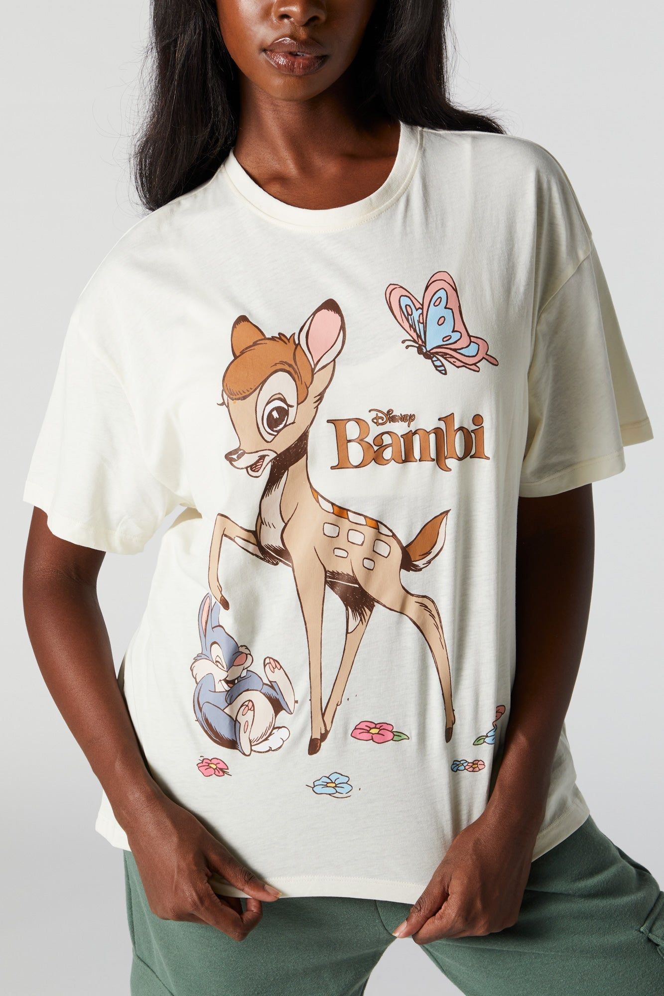 Bambi Boyfriend T-Shirt sold by Urban Planet product image thumbnail 4