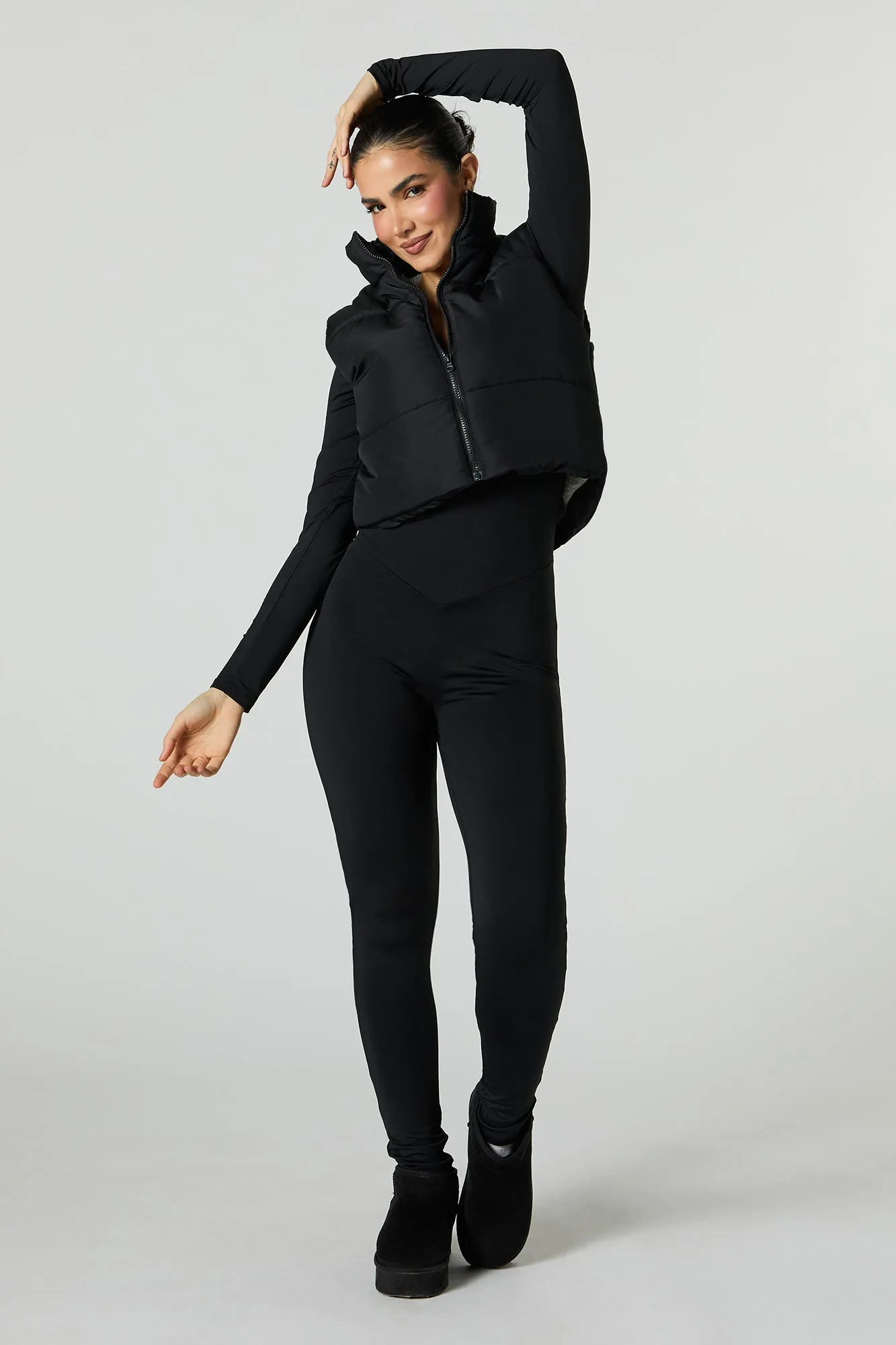 Veste bouffante courte doublée de similifourrure sold by Urban Planet product image thumbnail 4