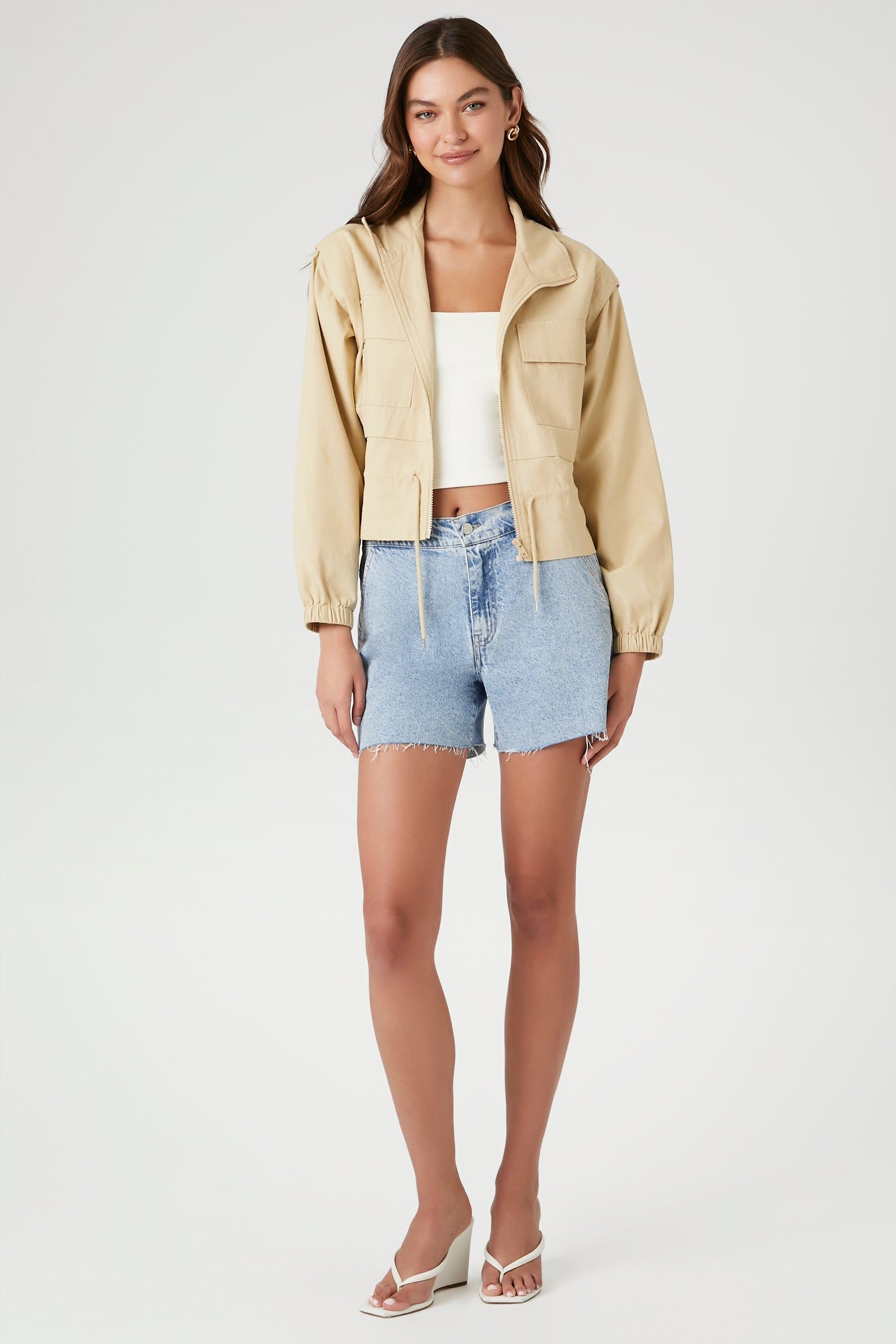 Blouson aviateur avec fermeture à glissière sold by Urban Planet product image thumbnail 4