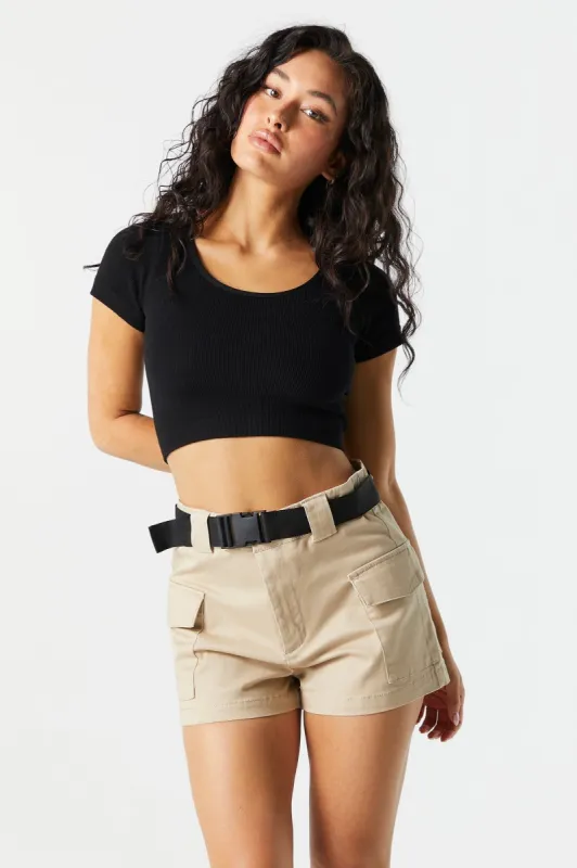 Short avec ceinture cargo sold by Urban Planet