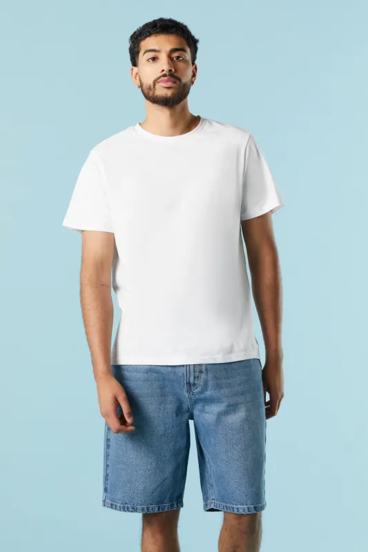 Relaxed Denim Short sold by Urban Planet