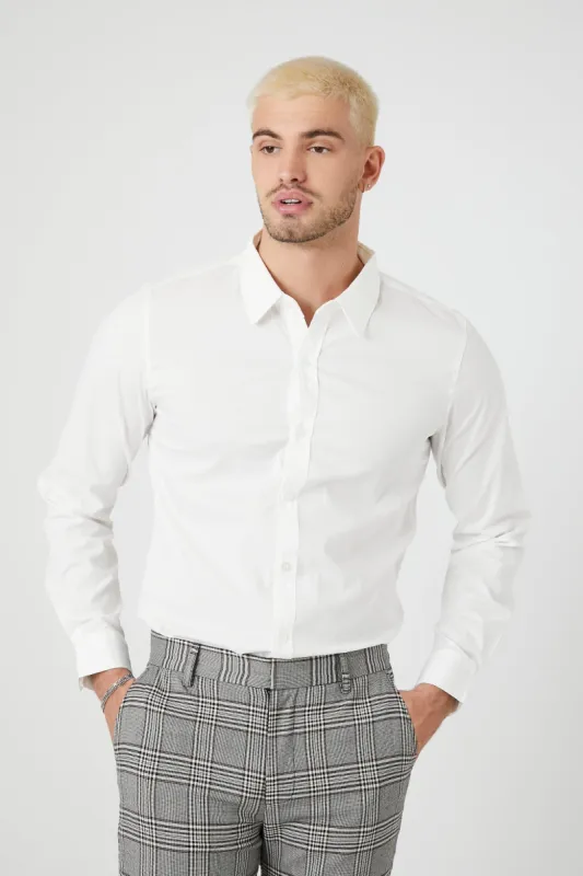 Collared Long Sleeve Top sold by Urban Planet