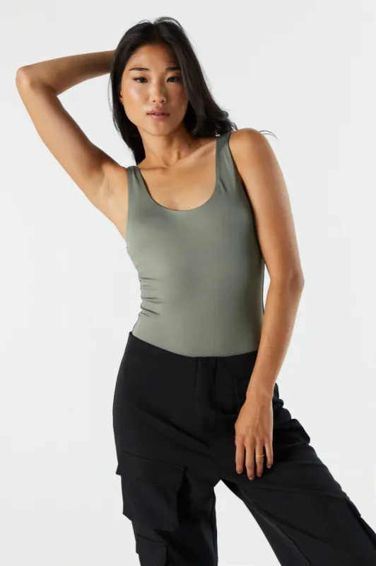 Contour Scoop Neck Bodysuit sold by Urban Planet