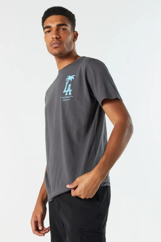 T-shirt à imprimé LA sold by Urban Planet