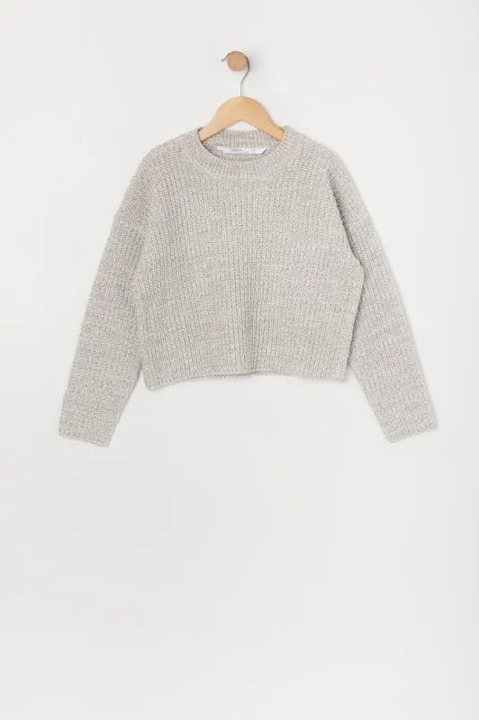 Girls Crew Neck Sweater sold by Urban Planet