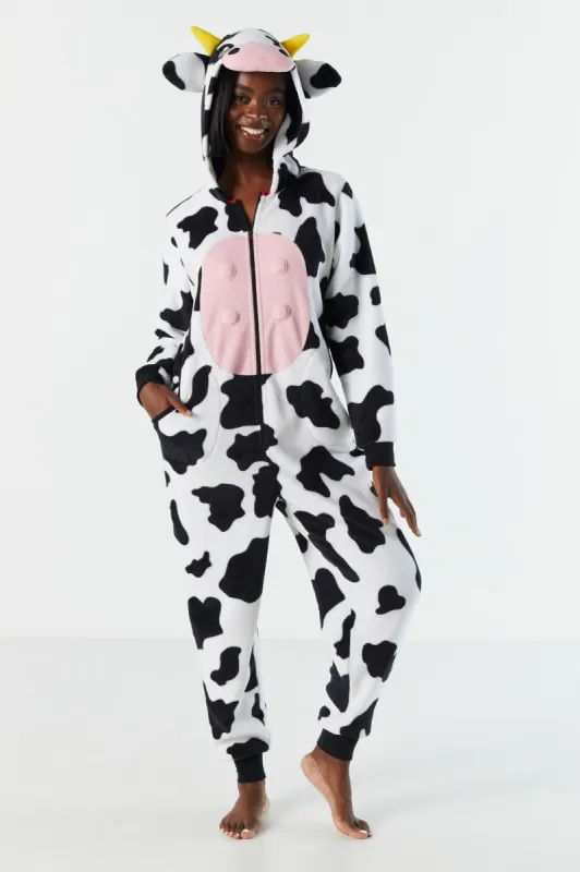 Maillot pelucheux à imprimé de vache sold by Urban Planet