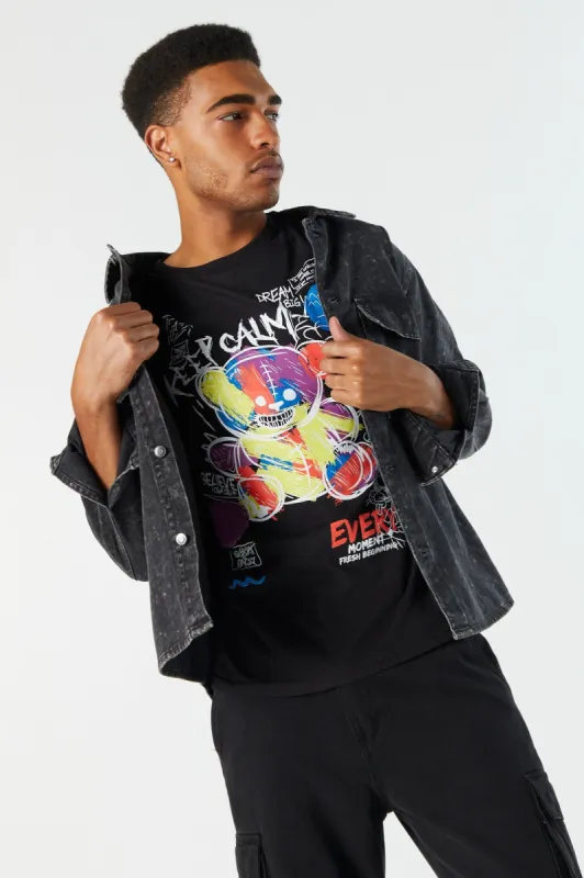 Keep Calm Graphic T-Shirt sold by Urban Planet