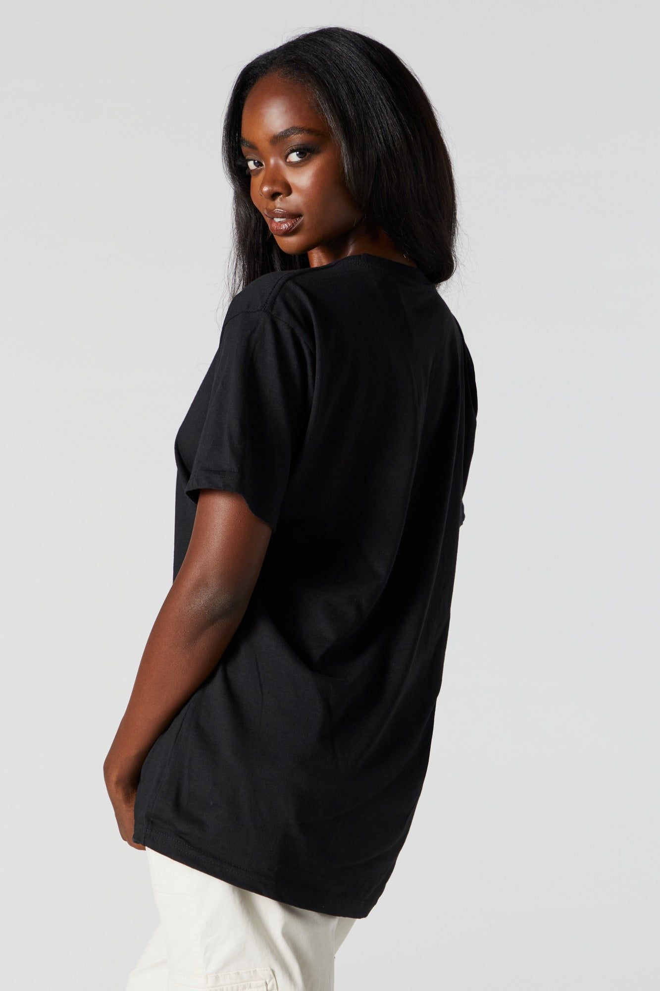 Garfield Mood Graphic Boyfriend T-Shirt sold by Urban Planet product image thumbnail 3