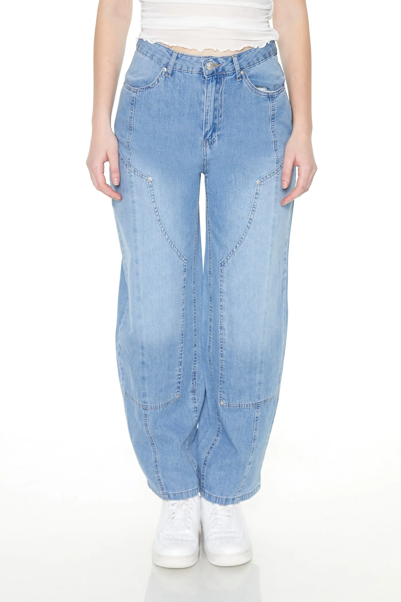 High Rise Balloon Jean sold by Urban Planet product image thumbnail 3