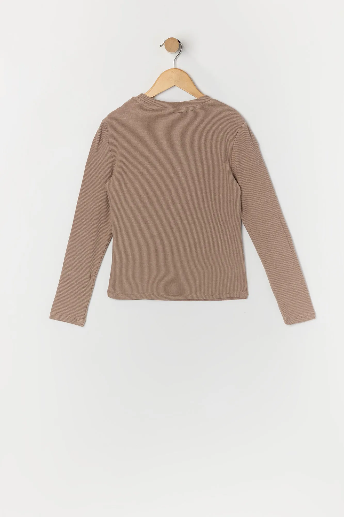 Haut à manches longues avec imprimé Ourson à pierres du Rhin pour fille sold by Urban Planet product image thumbnail 2