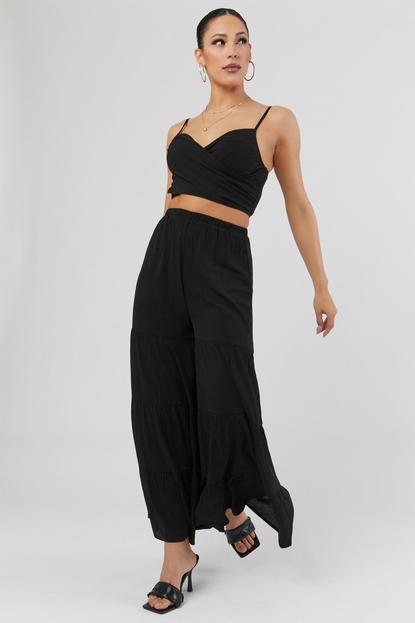 Wrap Cropped Top sold by Urban Planet product image thumbnail 2