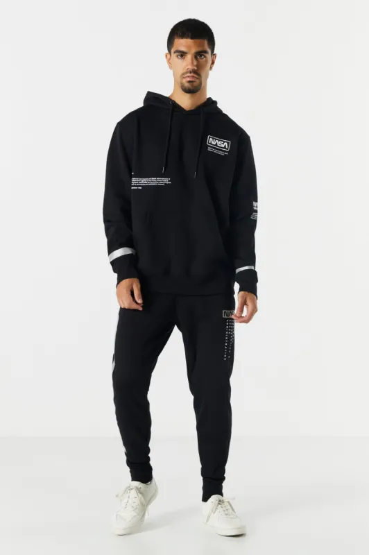 NASA Graphic Fleece Jogger sold by Urban Planet