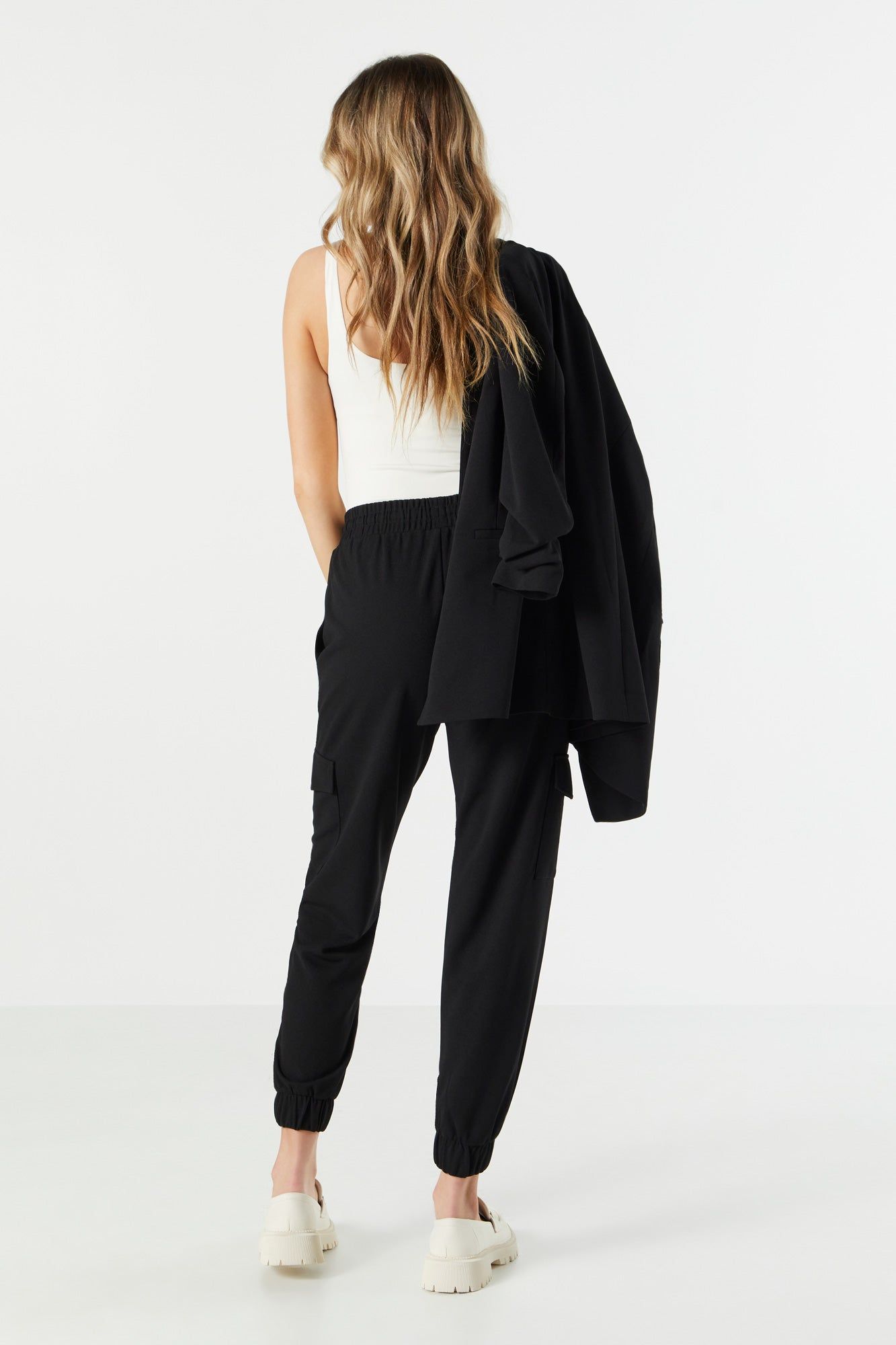 Pantalon de jogging cargo à taille coulissante sold by Urban Planet product image thumbnail 12